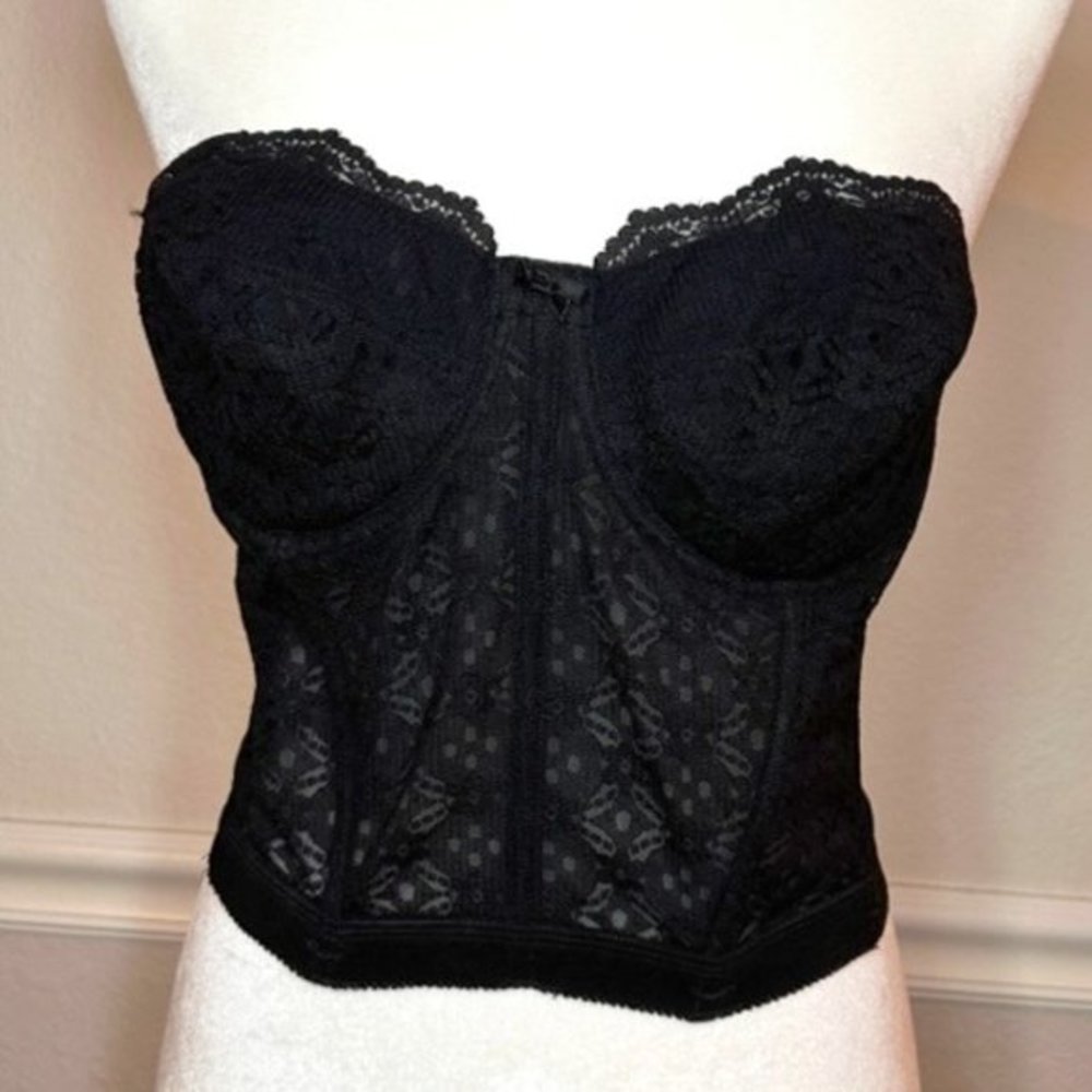 Vintage Lace Bustier Corset